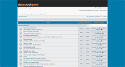 Desktop Screenshot of forums.doyoulookgood.com